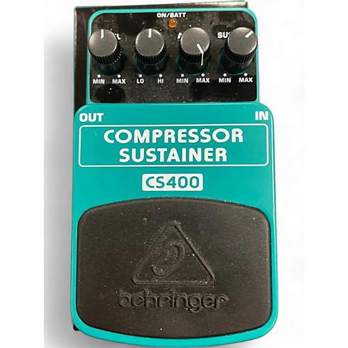 Behringer Used Behringer CS400 Compressor Sustainer Effect Pedal