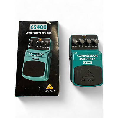 Behringer Used Behringer CS400 Compressor Sustainer Effect Pedal