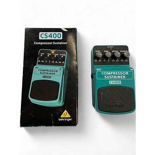 Behringer Used Behringer CS400 Compressor Sustainer Effect Pedal