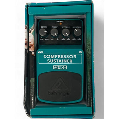 Behringer Used Behringer CS400 Compressor Sustainer Effect Pedal