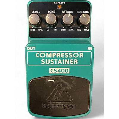 Behringer Used Behringer CS400 Compressor Sustainer Effect Pedal