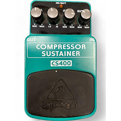 Behringer Used Behringer CS400 Compressor Sustainer Effect Pedal