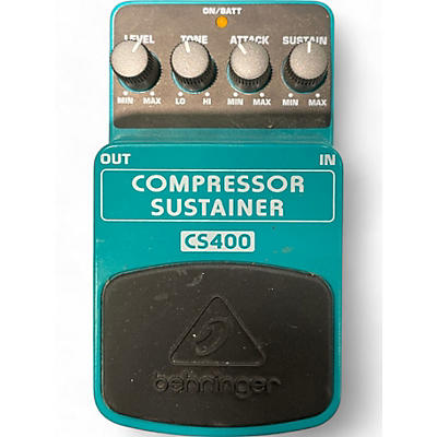 Behringer Used Behringer CS400 Compressor Sustainer Effect Pedal