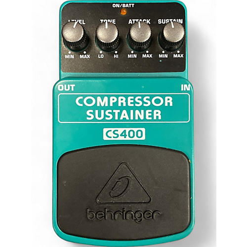 Behringer Used Behringer CS400 Compressor Sustainer Effect Pedal