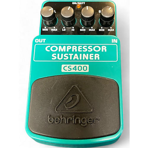 Behringer Used Behringer CS400 Compressor Sustainer Effect Pedal