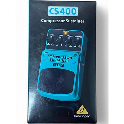 Used Behringer CS400 Compressor Sustainer Effect Pedal