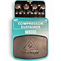 Used Behringer CS400 Compressor Sustainer Effect Pedal