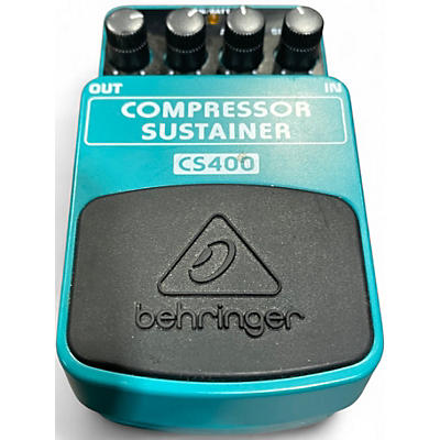 Used Behringer CS400 Compressor Sustainer Effect Pedal