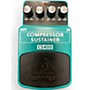Used Behringer CS400 Compressor Sustainer Effect Pedal