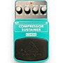 Used Behringer CS400 Compressor Sustainer Effect Pedal