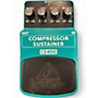 Used Behringer CS400 Compressor Sustainer Effect Pedal