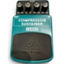 Used Behringer CS400 Compressor Sustainer Effect Pedal