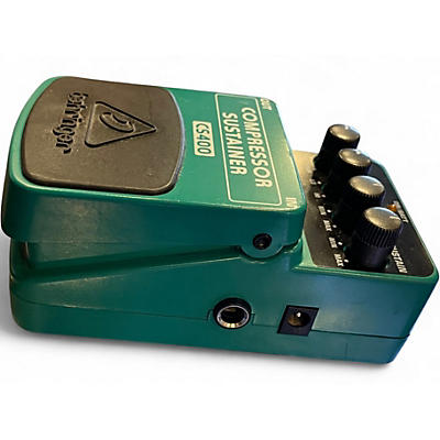 Used Behringer CS400 Compressor Sustainer Effect Pedal