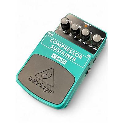 Used Behringer CS400 Compressor Sustainer Effect Pedal