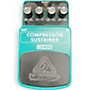 Used Behringer CS400 Compressor Sustainer Effect Pedal