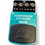 Used Behringer CS400 Compressor Sustainer Effect Pedal