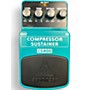 Used Behringer CS400 Compressor Sustainer Effect Pedal