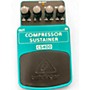 Used Behringer CS400 Compressor Sustainer Effect Pedal