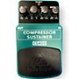 Used Behringer CS400 Compressor Sustainer Effect Pedal