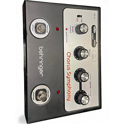 Used Behringer Chorus Symphony Effect Pedal