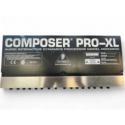 Used Behringer Composer Pro-XL MDX2600 Compressor