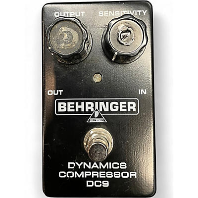Used Behringer DC9 Compressor Effect Pedal