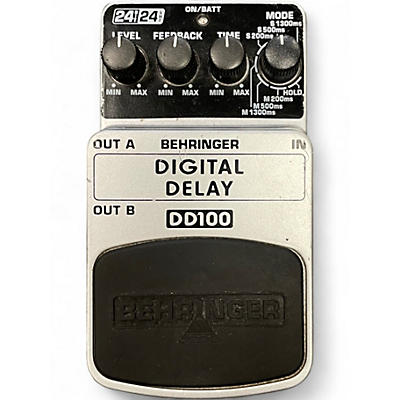 Used Behringer DD100 Effect Pedal