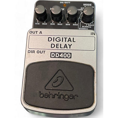 Used Behringer DD400 Digital Delay Effect Pedal