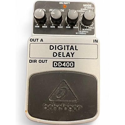 Used Behringer DD400 Digital Delay Effect Pedal