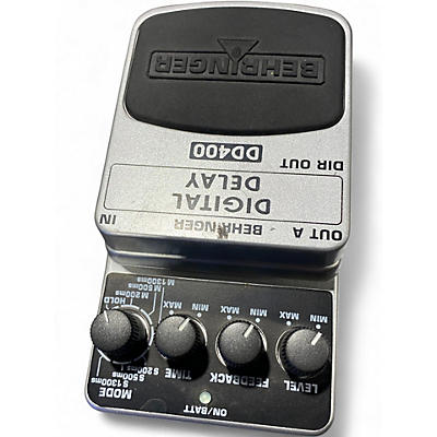 Used Behringer DD400 Digital Delay Effect Pedal