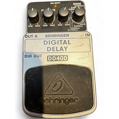 Used Behringer DD400 Digital Delay Effect Pedal