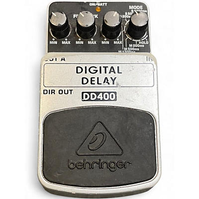 Used Behringer DD400 Digital Delay Effect Pedal