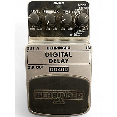 Used Behringer DD400 Digital Delay Effect Pedal