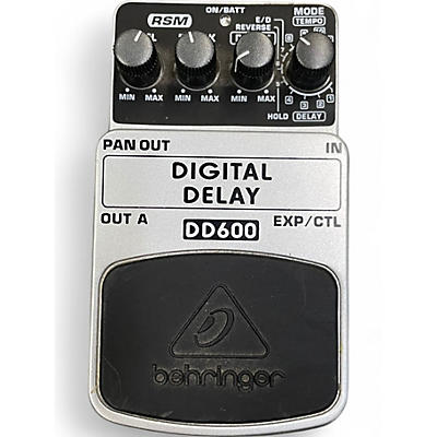 Used Behringer DD600 Digital Delay Effect Pedal