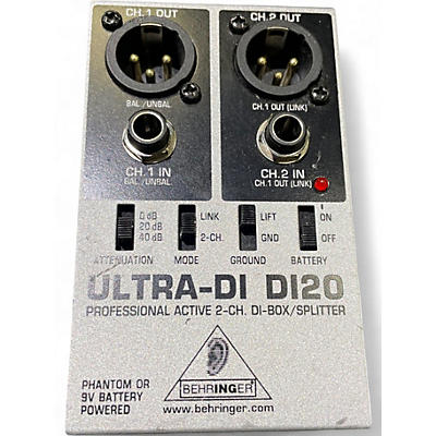 Used Behringer DI20 Ultra Direct Box