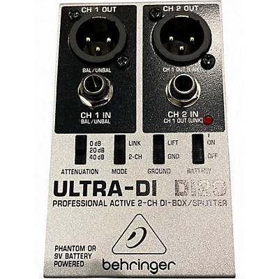 Used Behringer DI20 Ultra Direct Box