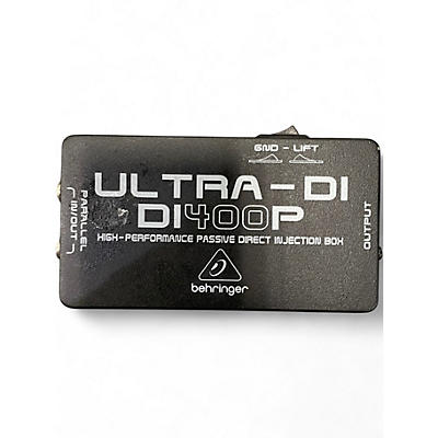 Used Behringer DI400P Passive Direct Box
