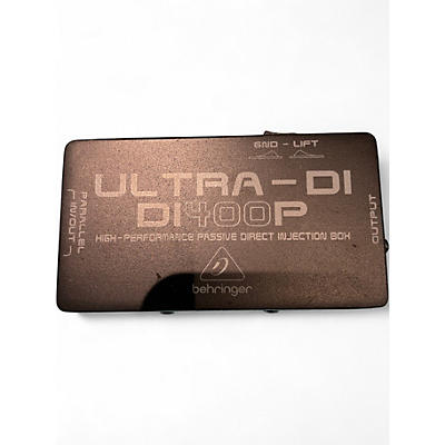 Used Behringer DI400P Passive Direct Box