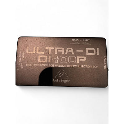 Used Behringer DI400P Passive Direct Box