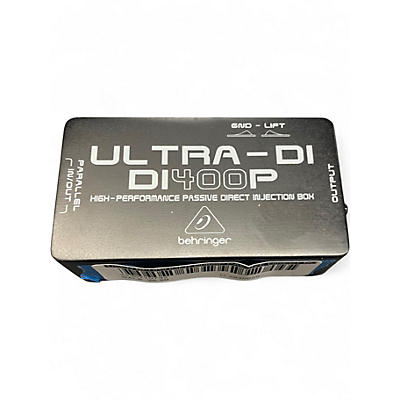 Used Behringer DI400P Passive Direct Box