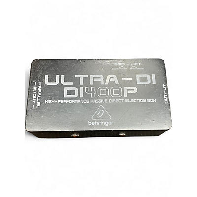 Used Behringer DI400P Passive Direct Box