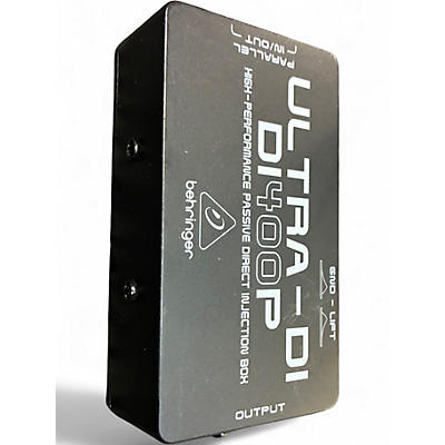 Used Behringer DI400P Passive Direct Box