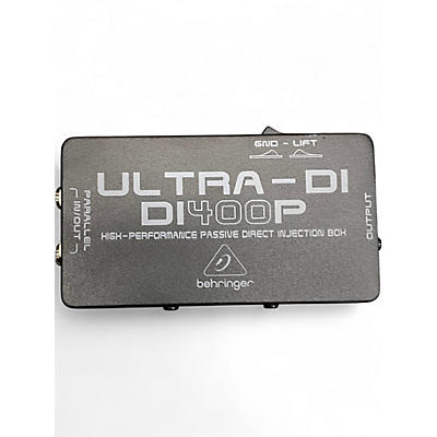 Used Behringer DI400P Passive Direct Box