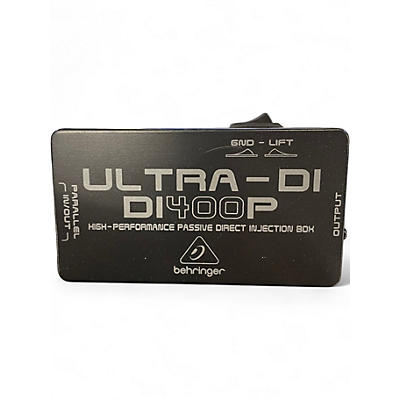 Used Behringer DI400P Passive Direct Box