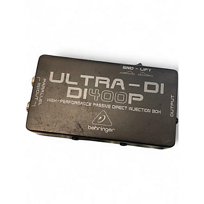 Used Behringer DI400P Passive Direct Box
