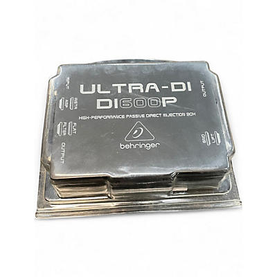 Used Behringer DI600P Passive Direct Box