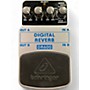 Used Behringer Used Behringer DR600 Digital Stereo Reverb Effect Pedal