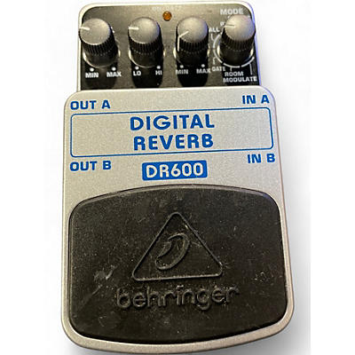 Behringer Used Behringer DR600 Digital Stereo Reverb Effect Pedal