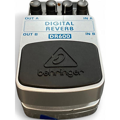 Used Behringer DR600 Digital Stereo Reverb Effect Pedal