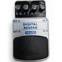 Used Behringer DR600 Digital Stereo Reverb Effect Pedal